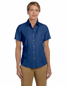 Ladies' Barbados Textured Camp Shirt