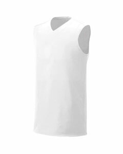 Adult Moisture Management V Neck Muscle Shirt