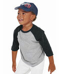 Toddler Vintage Fine Jersey Baseball T-Shirt