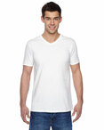4.7 oz., 100% Sofspun™ Cotton Jersey V-Neck T-Shirt