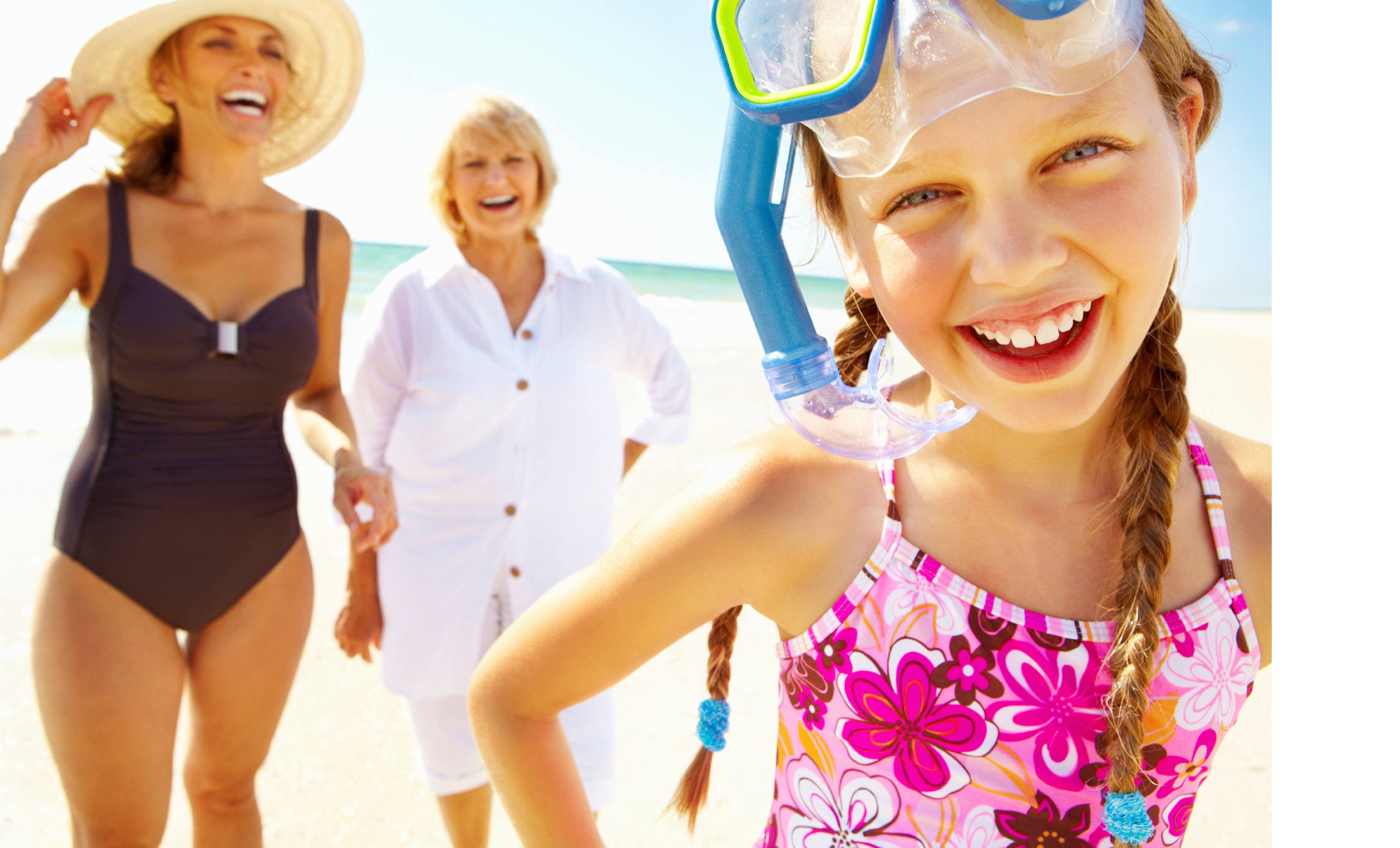 Family Fun at the beach